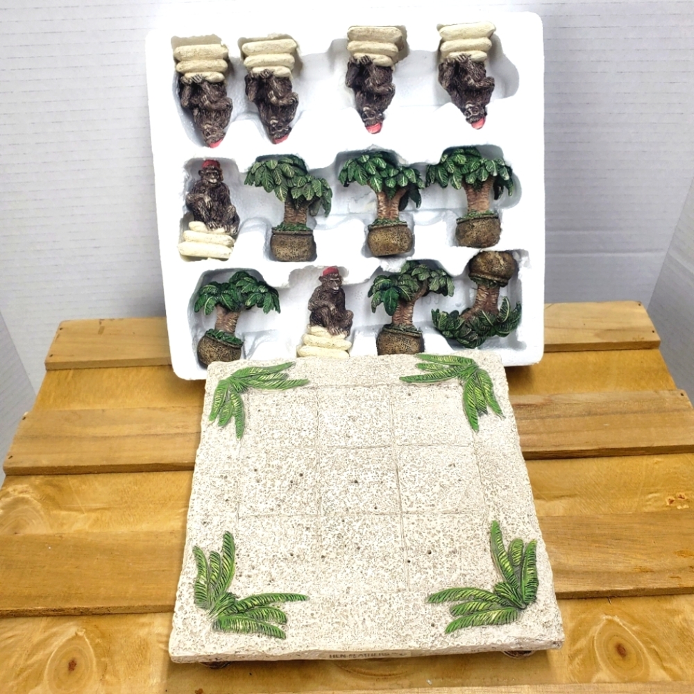 Hem Feathers Handmade Tic-Tac-Toe Game